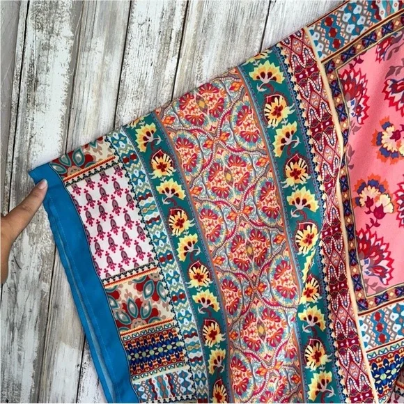 Umgee Floral Boho Kimono - Picture 3 of 4